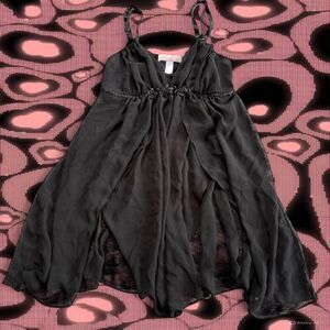 Oscar De La Renta Pink Label Size Large Babydoll Nightie